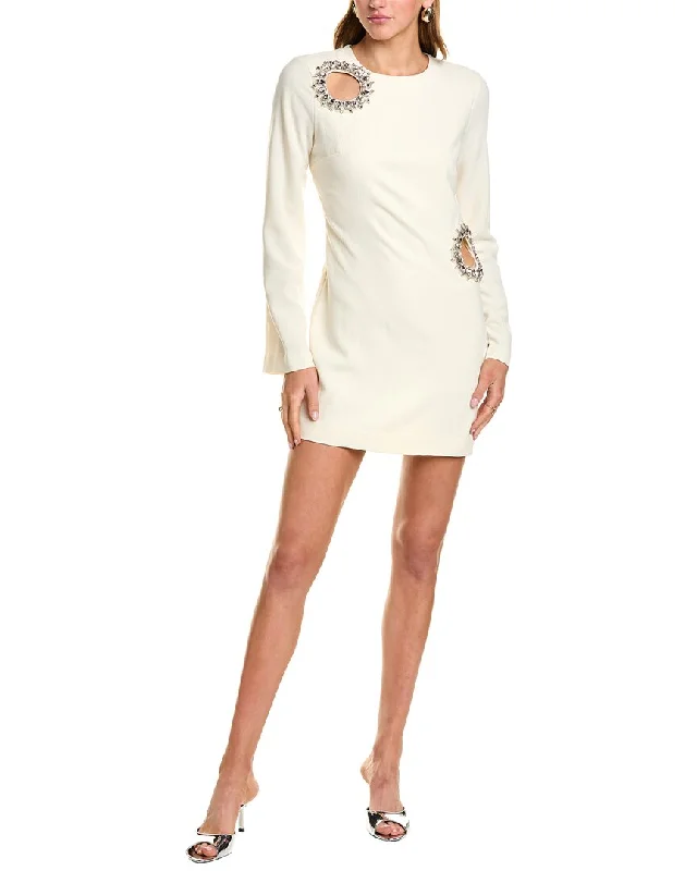 Seasonal Fashion BCBGMAXAZRIA Bell-Sleeve Mini Dress Modern Romance