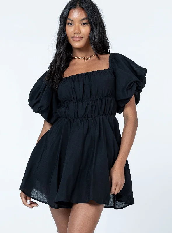 Limited Time Offers Halton Mini Dress Black Save On Classic Elegant Styles