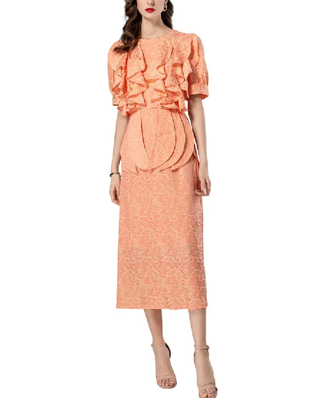 Weekend Exclusive BURRYCO Midi Dress Tropical Island - Inspired Attire