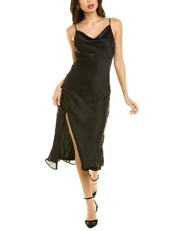 Limited Time Offers BCBGeneration Cowl Neck Midi Dress Refined Look