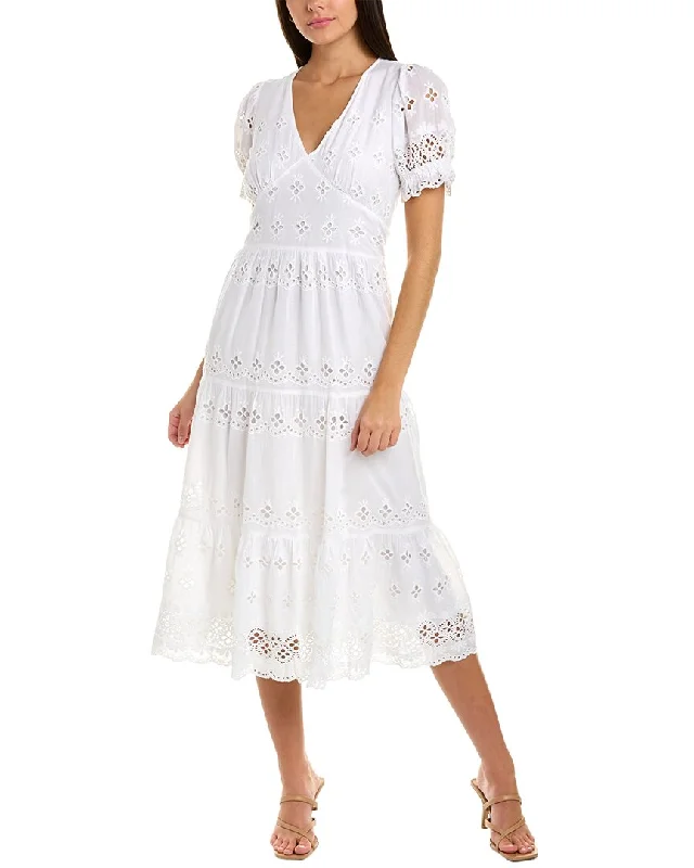 On-Trend Fashion Offers Sail to Sable Midi Dress Ethnic Cultural Event Wear