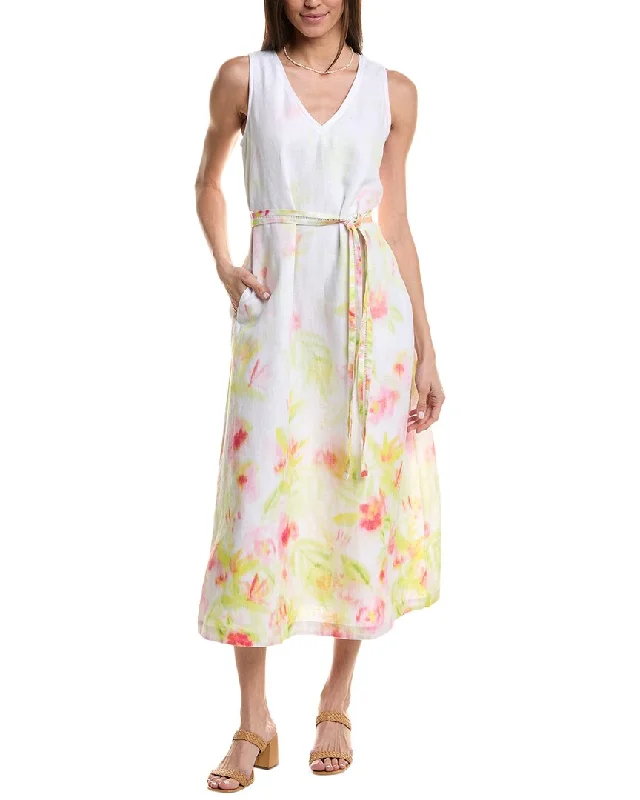 Effortless Style, Endless Impact Tommy Bahama Royal Resort Linen Midi Dress Luxury Comfort