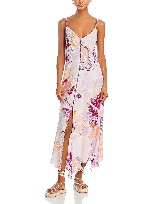 Urban Elegance Deals Womens Printed Maxi Maxi Dress Graceful Cut