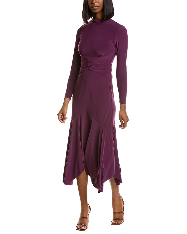 Crazy Price Slashing Taylor Shirred Midi Dress Weekend Special