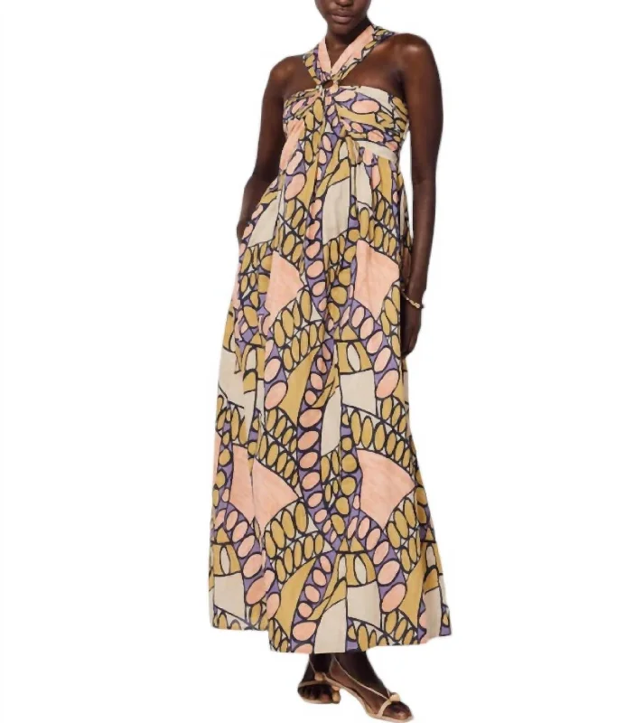 Fashion Deal Zola Maxi Dress In Saguaro Final Clearance