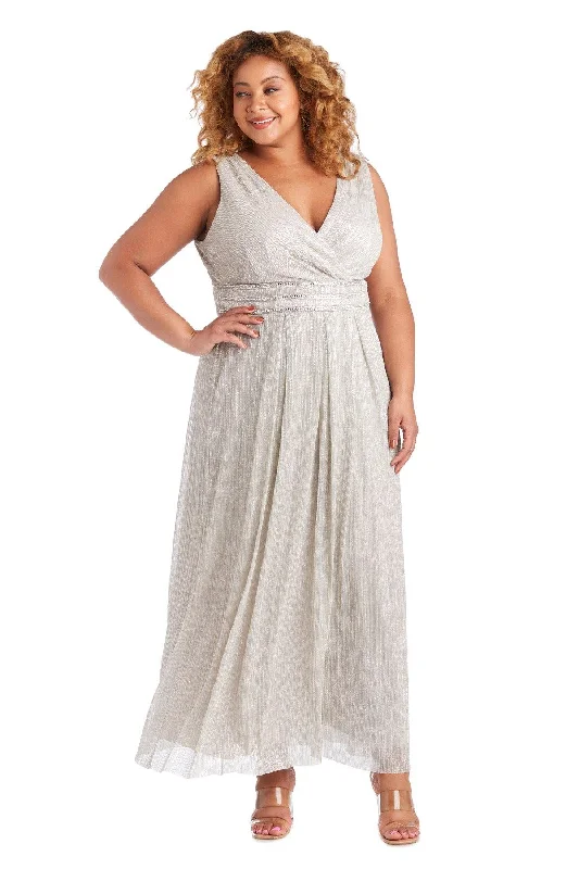 Special Offers R&M Richards 7068W Long Plus Size Formal Dress Sale Luxury Comfort