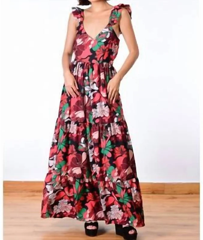 Sale Event, Prices Rock Rio Floral Fantasy Maxi Dress Limited - Edition Drops