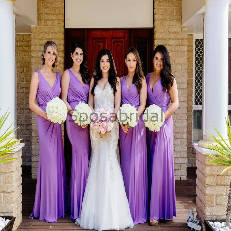 Limited Time Offer Beach Cheap Purple Elegant Bridesmaid Dresses, Wedding Guest WG791 Weekend Special