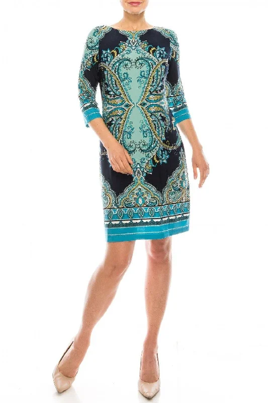 Stupidly Low Prices London Times Paisley Short Dress Sale Classic Timeless Elegant Style