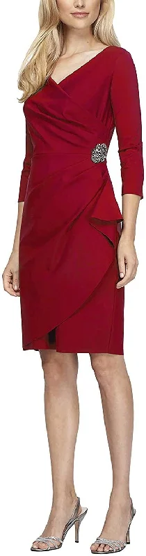 Flash Sale Starts Alex Evenings AE8134228 Women's Short Formal Dress Alluring Design