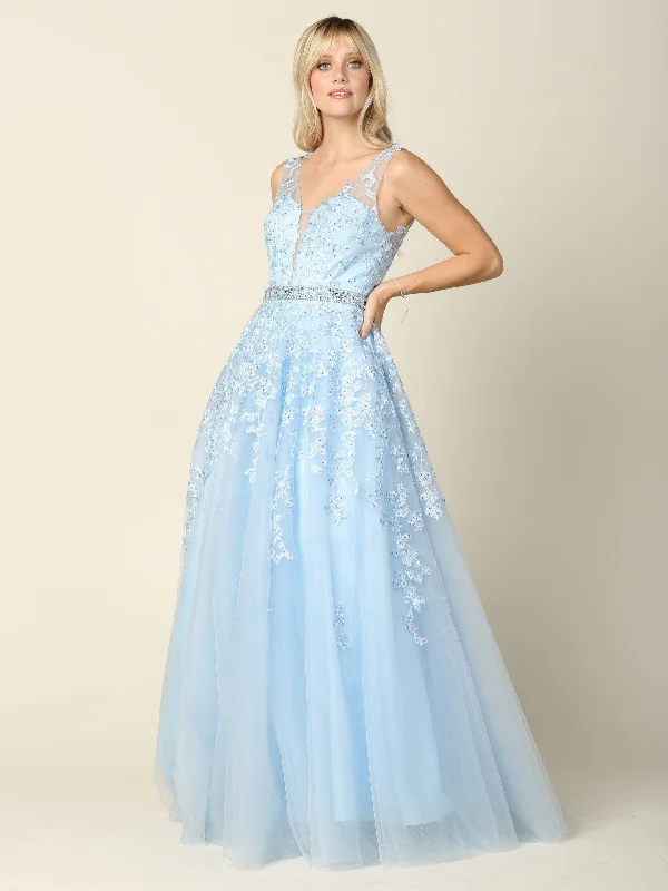 Dive Into Trendy Styles Long Formal Sleeveless Prom Ball Gown Sale Save On Classic Elegant Styles