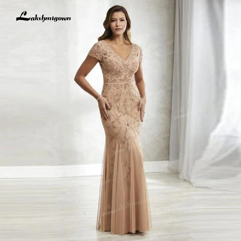 New In This Season Latest Luxury Shining Beading Mermaid Mother Of The Bride Dresses Save On Classic Elegant Styles